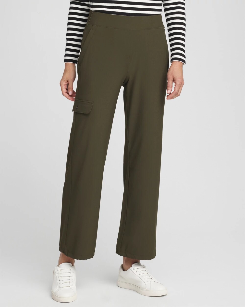 Zenergy® UPF Bungee Hem Cargo Pants | Chico's Zenergy® UPF Bungee Hem Cargo Pants | Chico's
